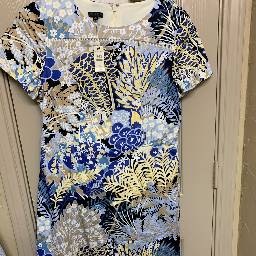 Comfortable cotton shift dress